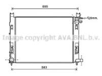 Ava DAA2008 Радіатор охолодження двигуна