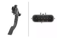 Hella 6PV 009 505-701 Педаль акселератора