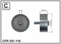 Caffaro 291-116 Ролик натяжний ременя поліклинового Caffaro 291-116 Ролик натяжний ременя поліклинового