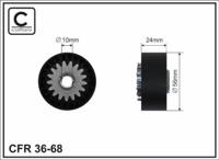 Caffaro 36-68 Ролик натяжной