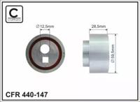 Caffaro 440-147 Паразитный ведущий ролик зубчатый ремень Caffaro 440-147 Паразитный ведущий ролик зубчатый ремень