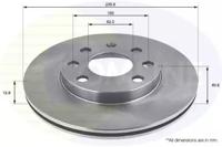 Comline ADC1406 Brake disc