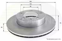 Comline ADC2701V Диск гальмівний