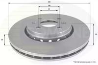 Comline ADC2720V Диск тормозной Comline ADC2720V Диск тормозной