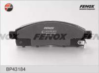 Fenox BP43184 Brake pads