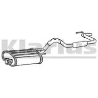 Klarius 250595 Глушник вихлопних газів кінцевий