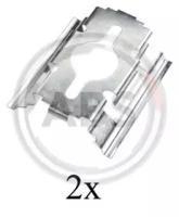 A.B.S. 1657Q Монтажний комплект гальмівних колодок