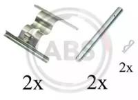 A.B.S. 1660Q Монтажний комплект гальмівних колодок A.B.S. 1660Q Монтажний комплект гальмівних колодок