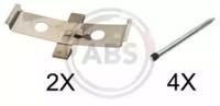 A.B.S. 1674Q Spring set disc brake