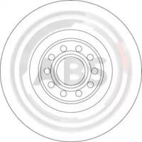 A.B.S. 16929 Brake disc