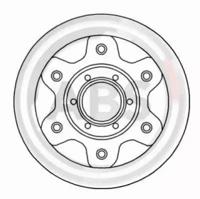A.B.S. 16943 Brake disc
