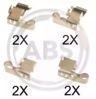 A.B.S. 1699Q Монтажний комплект гальмівних колодок
