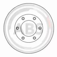 A.B.S. 17015 Brake disc