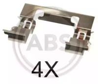 A.B.S. 1715Q Монтажний комплект гальмівних колодок A.B.S. 1715Q Монтажний комплект гальмівних колодок