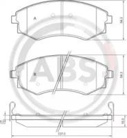 A.B.S. 37468 Brake pads
