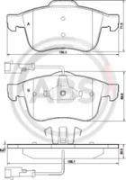 A.B.S. 37485 Brake pads