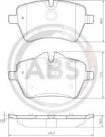 A.B.S. 37535 Brake pads