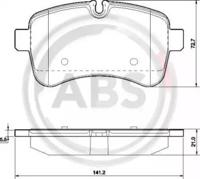 A.B.S. 37630 Колодки гальмівні