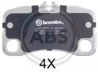 A.B.S. 37726S Колодки гальмівні