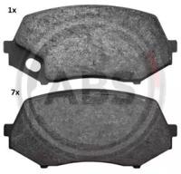 A.B.S. 37771 Brake pads A.B.S. 37771 Brake pads