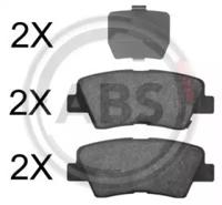 A.B.S. 37777 Brake pads A.B.S. 37777 Brake pads