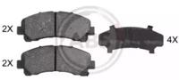 A.B.S. 37943 Brake pads A.B.S. 37943 Brake pads