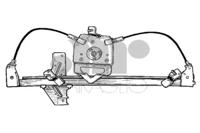 Miraglio 30/1240 Regulator assy door window