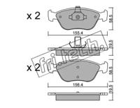Fri.Tech. 849.0 Brake pads