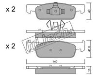Fri.Tech. 991.0 Brake pads