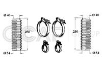 Ocap 0901318 Пильник рульової рейки Ocap 0901318 Пильник рульової рейки