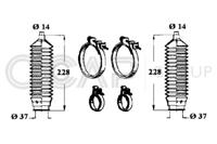 Ocap 0901330 Пильник рульової рейки
