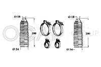 Ocap 0902426 Пыльник рулевой рейки