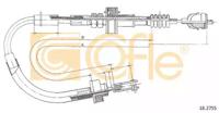 Cofle 18.2755 Трос зчеплення Cofle 18.2755 Трос зчеплення