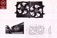 Klokkerholm 25322605 Вентилятор охолодження двигуна Klokkerholm 25322605 Вентилятор охолодження двигуна