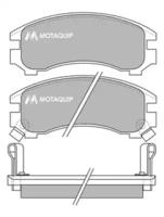 Motaquip LVXL841 Колодки гальмівні