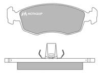 Motaquip LVXL996 Колодки гальмівні