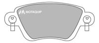 Motaquip LVXL997 Brake pads