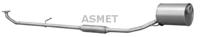 Asmet 22.008 Muffler assy front