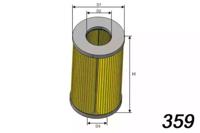 Misfat L081 Oil filter