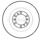 Borg & Beck BBD4301 Brake disc