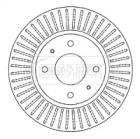 Borg & Beck BBD4552 Brake disc