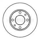 Borg & Beck BBD4585 Диск гальмівний