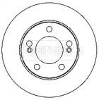 Borg & Beck BBD4681 Диск гальмівний