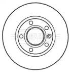 Borg & Beck BBD4685 Brake disc