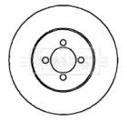 Borg & Beck BBD4833 Brake disc