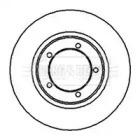 Borg & Beck BBD4980 Brake disc