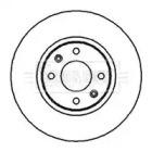 Borg & Beck BBD5100 Диск гальмівний