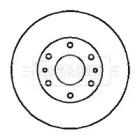 Borg & Beck BBD5123 Диск гальмівний