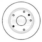 Borg & Beck BBD5126 Диск гальмівний