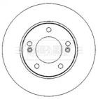 Borg & Beck BBD5189 Brake disc
